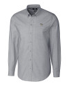 Wake Forest Demon Deacons Cutter & Buck Stretch Oxford Mens Long Sleeve Dress Shirt Charcoal Mannequin Thumbnail Image