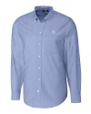 Air Force Falcons Cutter & Buck Stretch Oxford Mens Long Sleeve Dress Shirt French Blue Mannequin Thumbnail Image