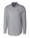 Air Force Falcons Cutter & Buck Stretch Oxford Mens Big and Tall Long Sleeve Dress Shirt Charcoal Mannequin Thumbnail Image