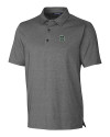 Dartmouth Big Green Cutter & Buck Forge Heathered Stretch Mens Polo Charcoal Heather Mannequin Thumbnail Image