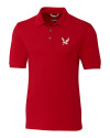 Eastern Washington Eagles Cutter & Buck Advantage Eco Tri-Blend Pique Mens Polo Red Mannequin Thumbnail Image