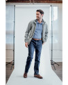 View image 2: Cutter & Buck Big & Tall Greenwood Stretch Denim Venice Lifestyle