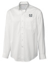 Utah State Aggies Cutter & Buck Epic Easy Care Fine Twill Mens Long Sleeve Dress Shirt White Mannequin Thumbnail Image