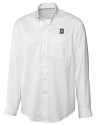 Dartmouth Big Green Cutter & Buck Epic Easy Care Fine Twill Mens Long Sleeve Dress Shirt White Mannequin Thumbnail Image