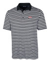 UNLV Rebels Cutter & Buck Big & Tall Forge Polo Multi Stripe Black Mannequin Thumbnail Image