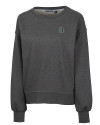 Dartmouth Big Green Cutter & Buck Saturday Cotton Blend Womens Crew Neck Sweatshirt Charcoal Heather Mannequin Thumbnail Image