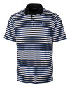 Creighton Bluejays Cutter & Buck Mens Forge Polo Multi Stripe Tour Blue Mannequin Thumbnail Image