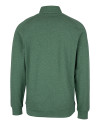 Dartmouth Big Green Cutter & Buck Saturday Cotton Blend Mens Mock Pullover Sweatshirt Hunter Heather Mannequin Back Thumbnail Image