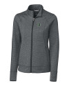 Dartmouth Big Green Cutter & Buck Shoreline Heathered Womens Full Zip Jacket Charcoal Heather Mannequin Thumbnail Image
