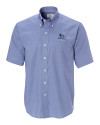 Creighton Bluejays Cutter & Buck Epic Easy Care Nailshead Mens Big and Tall Short Sleeve Dress Shirt French Blue Mannequin Thumbnail Image