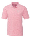 Eastern Washington Eagles Cutter & Buck Advantage Tri-Blend Space Dye Mens Polo Cardinal Red Mannequin Thumbnail Image