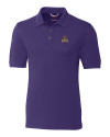East Carolina Pirates Cutter & Buck Advantage Eco Tri-Blend Pique Mens Big and Tall Polo College Purple Mannequin Thumbnail Image