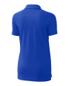 Seton Hall Pirates Cutter & Buck Advantage Eco Tri-Blend Pique Womens Polo Chelan Blue Mannequin Back Thumbnail Image