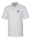 Indiana State Sycamores Cutter & Buck Pike Double Dot Print Stretch Mens Polo White Mannequin Thumbnail Image