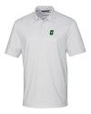 Charlotte 49ers Cutter & Buck Pike Double Dot Print Stretch Mens Polo White Mannequin Thumbnail Image