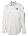 Fresno State Bulldogs Cutter & Buck Epic Easy Care Fine Twill Mens Long Sleeve Dress Shirt White Mannequin Thumbnail Image