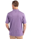 Stephen F Austin Lumberjacks Cutter & Buck Forge Heathered Stretch Mens Polo College Purple Heather Back Thumbnail Image