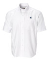 Seton Hall Pirates Cutter & Buck Epic Easy Care Nailshead Mens Short Sleeve Dress Shirt White Mannequin Thumbnail Image
