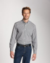 Man in Big & Tall Epic Easy Care Gingham. Thumbnail Image