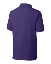 Stephen F Austin Lumberjacks Cutter & Buck Advantage Eco Tri-Blend Pique Mens Polo College Purple Mannequin Back Thumbnail Image
