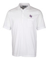 Stephen F Austin Lumberjacks Cutter & Buck Advantage Tri-Blend Jersey Mens Big and Tall Pocket Polo White Mannequin Thumbnail Image