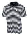 Charlotte 49ers Cutter & Buck Big & Tall Forge Polo Multi Stripe Black Mannequin Thumbnail Image
