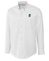 Charlotte 49ers Cutter & Buck Epic Easy Care Nailshead Mens Big and Tall Long Sleeve Dress Shirt White Mannequin Thumbnail Image