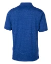 Dayton Flyers Cutter & Buck Advantage Tri-Blend Space Dye Mens Polo Dark Tour Blue Mannequin Back Thumbnail Image