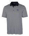 Pitt Panthers Cutter & Buck Mens Forge Polo Multi Stripe Black Mannequin Thumbnail Image
