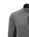 Providence Friars Cutter & Buck Traverse Colorblock Stretch Quarter Zip Mens Pullover Elemental Grey Mannequin Thumbnail Image
