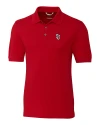 St Johns Red Storm Cutter & Buck Advantage Eco Tri-Blend Pique Mens Polo Red Mannequin Thumbnail Image