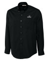 Providence Friars Cutter & Buck Epic Easy Care Fine Twill Mens Long Sleeve Dress Shirt Black Mannequin Thumbnail Image