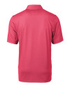 Illinois State Redbirds Cutter & Buck Pike Mini Pennant Print Stretch Mens Polo Cardinal Red Mannequin Back Thumbnail Image
