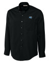 View image 1: Middle Tennessee Blue Raiders Cutter & Buck Epic Easy Care Fine Twill Mens Big and Tall Dress Shirt Black Mannequin