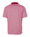 Eastern Kentucky Colonels Cutter & Buck Forge Tonal Stripe Stretch Mens Polo Chutney Mannequin Back Thumbnail Image
