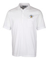 San Jose State Spartans Cutter & Buck Advantage Tri-Blend Jersey Mens Big and Tall Pocket Polo White Mannequin Thumbnail Image