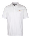 Cal Golden Bears Cutter & Buck Advantage Tri-Blend Jersey Mens Big and Tall Pocket Polo White Mannequin Thumbnail Image