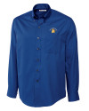 San Jose State Spartans Cutter & Buck Epic Easy Care Fine Twill Mens Big and Tall Dress Shirt French Blue Mannequin Thumbnail Image
