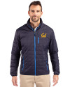 Cal Golden Bears Cutter & Buck Rainier PrimaLoft®  Mens Big and Tall Eco Insulated Puffer Jacket Dark Navy Front Thumbnail Image