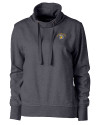 San Jose State Spartans Cutter & Buck Saturday Cotton Blend Womens Funnel Neck Sweatshirt Charcoal Heather Mannequin Thumbnail Image