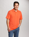 Man Wearing Orange; Men's Big & Tall Championship Comfort Fit Polos Thumbnail Image