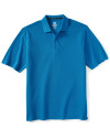 Front View of Sky Blue; Men's Big & Tall Championship Polo Comfort Fit Polos Thumbnail Image