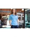 Woman wearing an Atlas Cutter & Buck Virtue Eco Pique Recycled Womens Polo Thumbnail Image