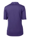 Mannequin back view of a College Purple Cutter & Buck Virtue Eco Pique Recycled Womens Polo Thumbnail Image