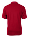 Mannequin back view of a Cardinal Red Cutter & Buck Virtue Eco Pique Recycled Mens Big and Tall Polo Thumbnail Image