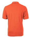 Mannequin back view of a College Orange Cutter & Buck Virtue Eco Pique Recycled Mens Big and Tall Polo Thumbnail Image
