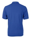 Mannequin back view of a Tour Blue Cutter & Buck Virtue Eco Pique Recycled Mens Polo Thumbnail Image