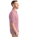 Bethune-Cookman Wildcats Cutter & Buck Virtue Eco Pique Stripe Recycled Mens Polo Chutney Side Thumbnail Image