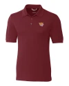 Bethune-Cookman Wildcats Cutter & Buck Advantage Eco Tri-Blend Pique Mens Big and Tall Polo Bordeaux Mannequin Thumbnail Image