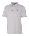 Bethune-Cookman Wildcats Cutter & Buck Forge Heathered Stretch Mens Polo Polished Heather Mannequin Thumbnail Image